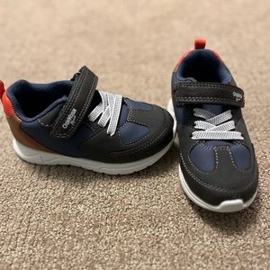 NEW OshKosh B’Gosh Bowie Athletic Sneaker Blue & Brown